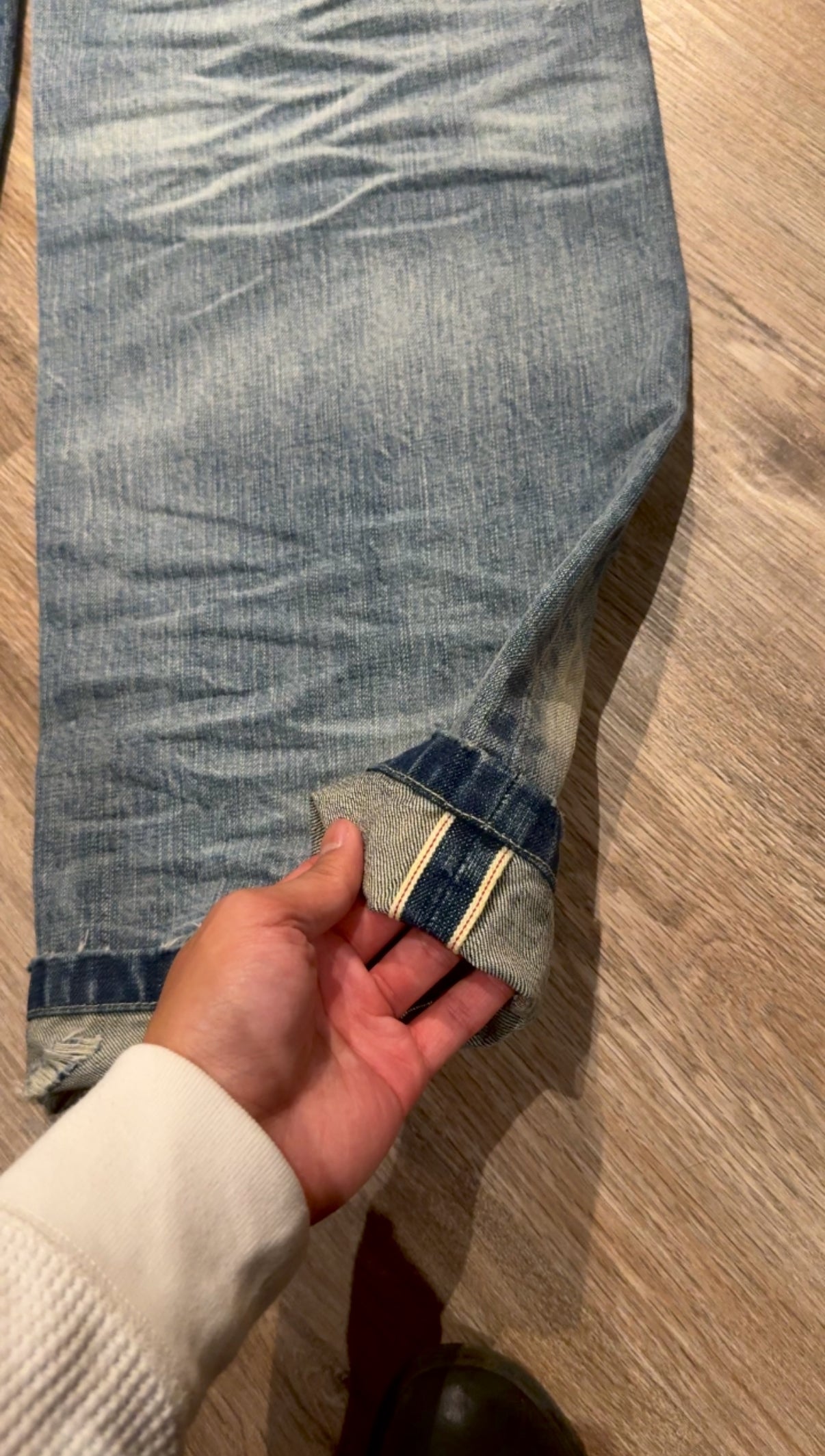 DISTRESSED SELVEDGE (DISCOUNTED PRE-ORDER)