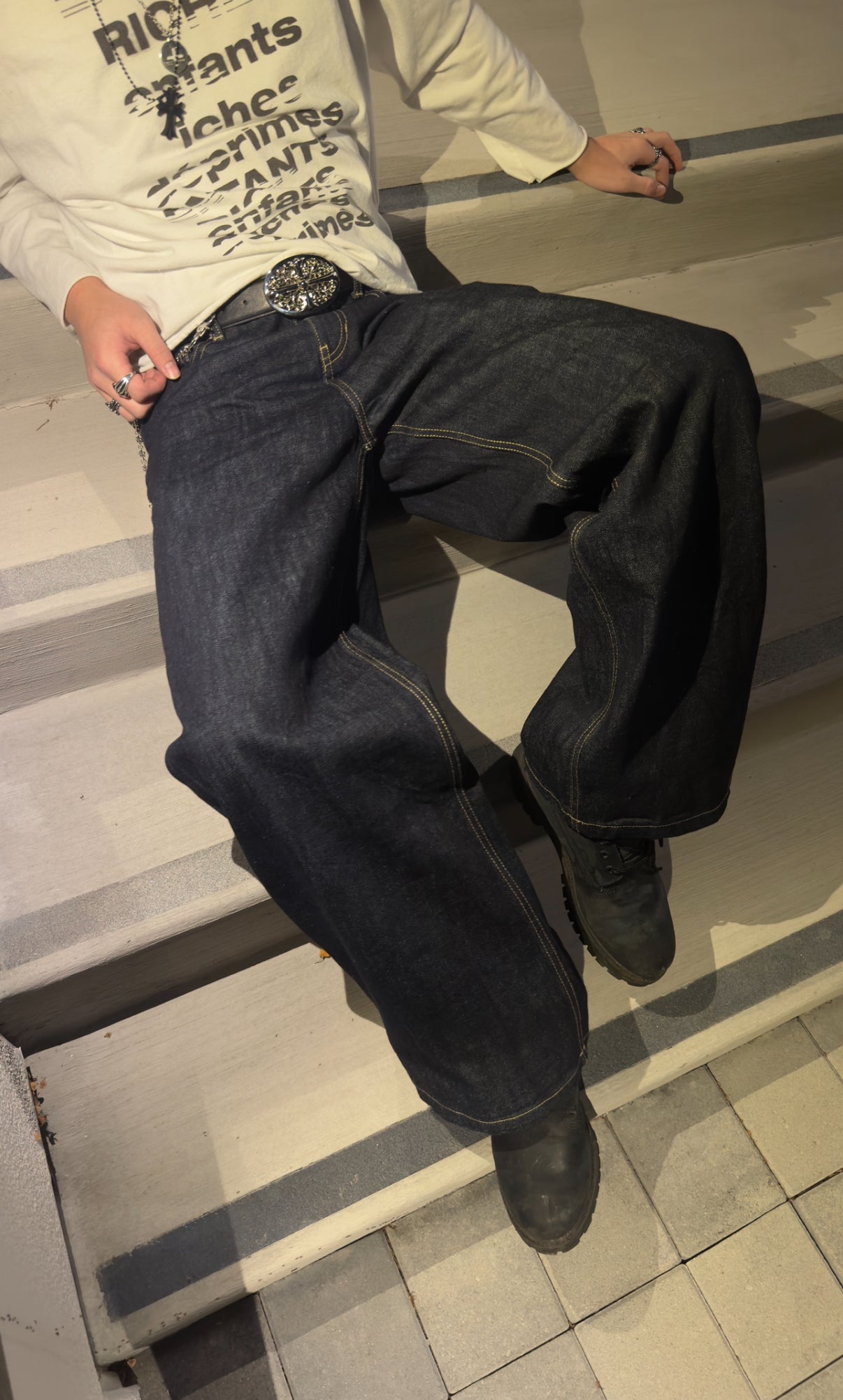 INDIGO RAW SELVEDGE DENIM